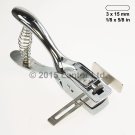 Slot Punch w Guide Adjustable ID Tag Badge PVC Card Puncher 3x15mm #TPU-01A#