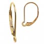 INTERCHANGEABLE Leverback Earring Wires 14K Gold Filled - ONE PAIR