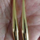 Long & Sleek 2 1/4" Drops INTERCHANGEABLE Earrings Charms Jackets GP or SP