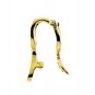 Small INTERCHANGEABLE Pendant Hanger SLIDE Pearl Enhancer Fits 4mm Omega 14K YG