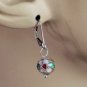 10mm Gold Cloisonne INTERCHANGEABLE Earring Charms YG or SS