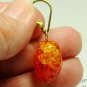 2 Pairs INTERCHANGEABLE Leverback Earring Wires 1 Silver, 1 Yellow Gold Plated