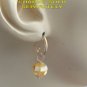 AAA 10mm Mosaic Golden Lip Shell INTERCHANGEABLE Earring Charms YG or SS