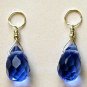 SM Blue Quartz INTERCHANGEABLE Earring Jacket Charms YG