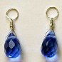 SM Blue Quartz INTERCHANGEABLE Earring Jacket Charms YG