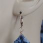 Denim & Black Sodalite Diamond Shaped INTERCHANGEABLE Earring Charms YG or SS
