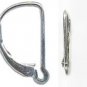 One Pair INTERCHANGEABLE Leverback Earring Wires 925 Sterling Silver