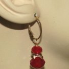One Pair INTERCHANGEABLE Oval Leverback Earring Wires 14K GF