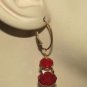 One Pair INTERCHANGEABLE Oval Leverback Earring Wires 14K GF