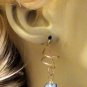 12mm Faceted Snowflake Obsidian INTERCHANGEABLE Earring Charms YG or SS