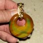 3 LG INTERCHANGEABLE SLIDE Pearl Enhancer Donut Bails 1 Rose, 1 Gold, 1 Silver