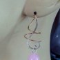 10MM Pink Chalcedony INTERCHANGEABLE Earring Charms SS