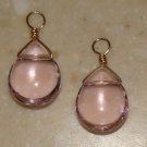LG Smooth Pink INTERCHANGEABLE Earring Charms YG or SS