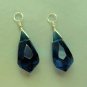 XLG Rich London Blue INTERCHANGEABLE Earring Charms SS
