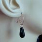 Medium AAA Faceted Black Onyx INTERCHANGEABLE Earring Charms YG or SS