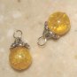10mm Fancy Citrine INTERCHANGEABLE Earring Charms SS
