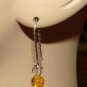 Fancy DBL Gold Amber INTERCHANGEABLE Earring Charms YG