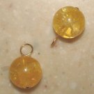 10mm Sunshine Citrine INTERCHANGEABLE Earring Charms YG