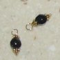 Fancy 8mm Black INTERCHANGEABLE Earring Charms YG