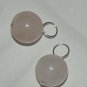 Silver Pink Chalcedony INTERCHANGEABLE Earring Charms