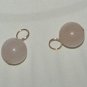 Pink Chalcedony INTERCHANGEABLE Earring Charms YG