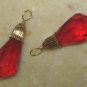 LG Fancy Xmas Red INTERCHANGEABLE Earring Charms YG