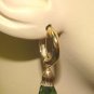 Fancy XMAS Green CZ INTERCHANGEABLE Earring Charms YG