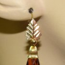 Fancy Whisky Brown CZ INTERCHANGEABLE Earring Charms YG
