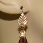 Fancy Smoky Plum CZ INTERCHANGEABLE Earring Charms YG