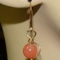 DBL Cherry Qtz Twist INTERCHANGEABLE Earring Charms YG