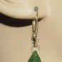Deep Green Chalcedony INTERCHANGEABLE Earring Charms YG