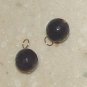 10mm Genuine Amethyst INTERCHANGEABLE Earring Charms YG
