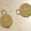 8mm Pineapple Jade INTERCHANGEABLE Earring Charms YG