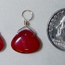 FIRE Red INTERCHANGEABLE Earring Jacket Charms YG