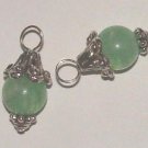 Fancy Mint Chalcedony INTERCHANGEABLE Earring Charms SS