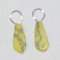 Yellow Turq INTERCHANGEABLE Earring Jacket Charms SS