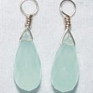 Amazonite INTERCHANGEABLE Earring Jacket Charms YG