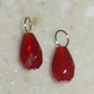 SM Xmas Red Quartz INTERCHANGEABLE Earring Charms YG