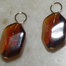 NEW Amber Quartz INTERCHANGEABLE Earring Charms YG