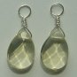 Yellow Quartz INTERCHANGEABLE Earring Jacket Charms SS