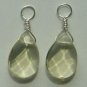 Yellow Quartz INTERCHANGEABLE Earring Jacket Charms SS