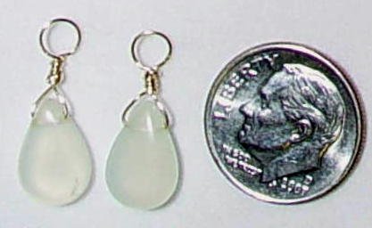 SM Green Jade INTERCHANGEABLE Earring Jacket Charms YG