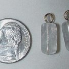 Clear Crystal INTERCHANGEABLE Earring Jacket Charms YG
