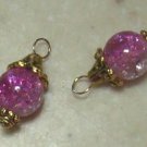 XTRA Fancy Fuchsia INTERCHANGEABLE Earring Charms YG