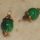 Rich Green Fancy INTERCHANGEABLE Earring Charms YG - SS