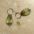 SM Sandy Quartz INTERCHANGEABLE Earring Charms YG or SS