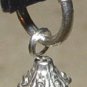 10m Capped Violet INTERCHANGEABLE Earring Charms Silver