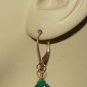 Malasia Green Jade INTERCHANGEABLE Earring Charms YOUR CHOICE Gold or Sterling