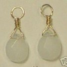 MED Opalite INTERCHANGEABLE Earring Jacket Charms YG