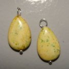 Pale Yellow INTERCHANGEABLE Earring Charms YG or SS